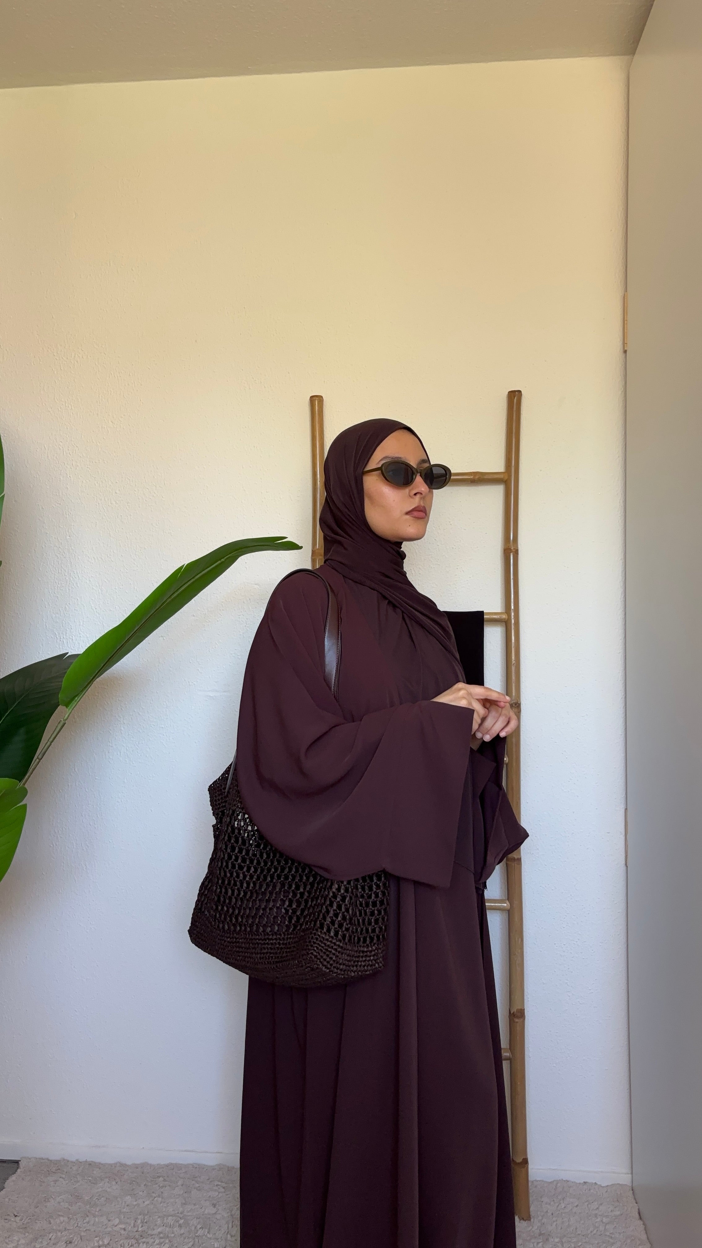 Chocolateee | 2 Piece Abaya