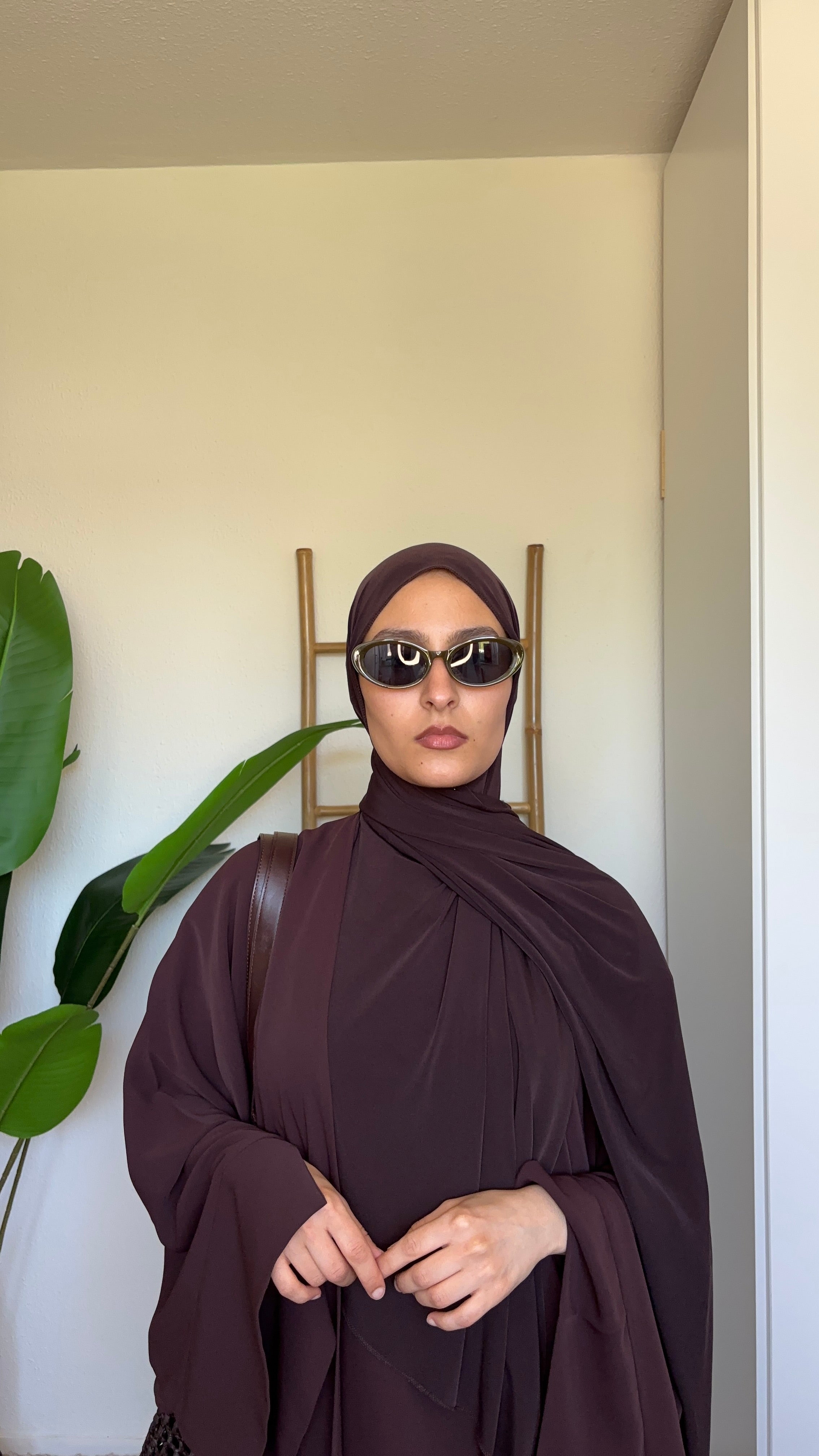 Chocolateee | 2 Piece Abaya
