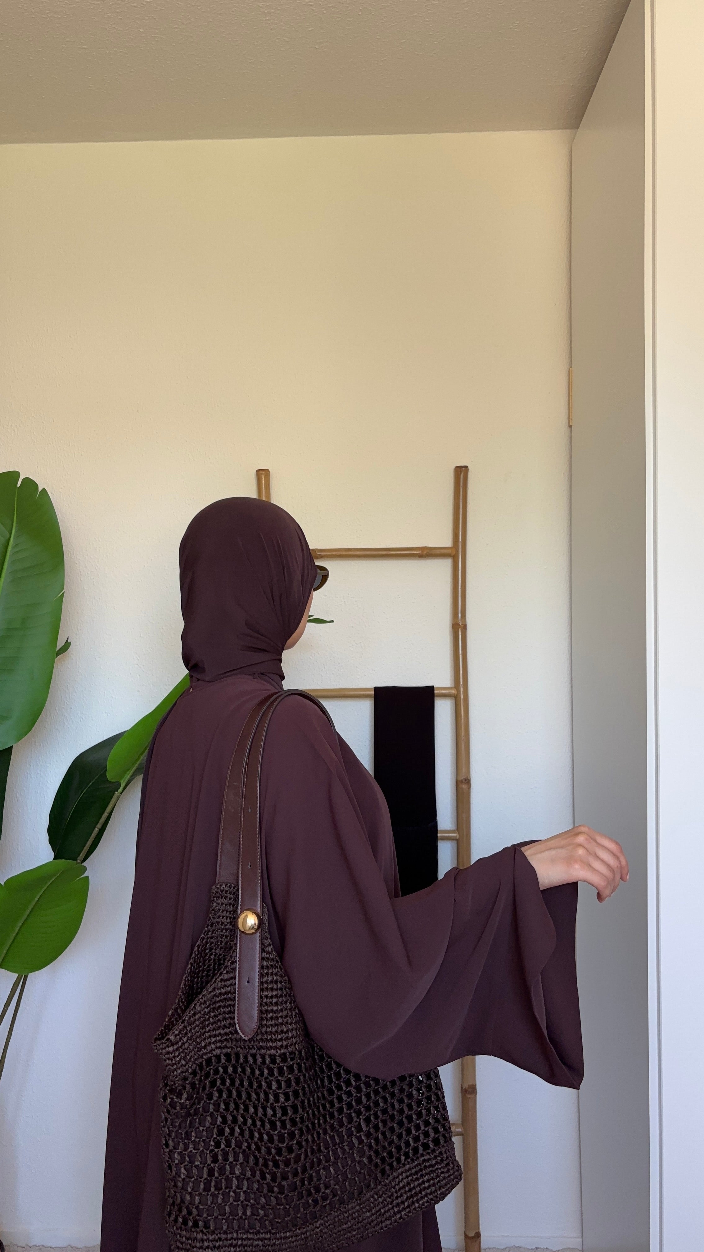 Chocolateee | 2 Piece Abaya