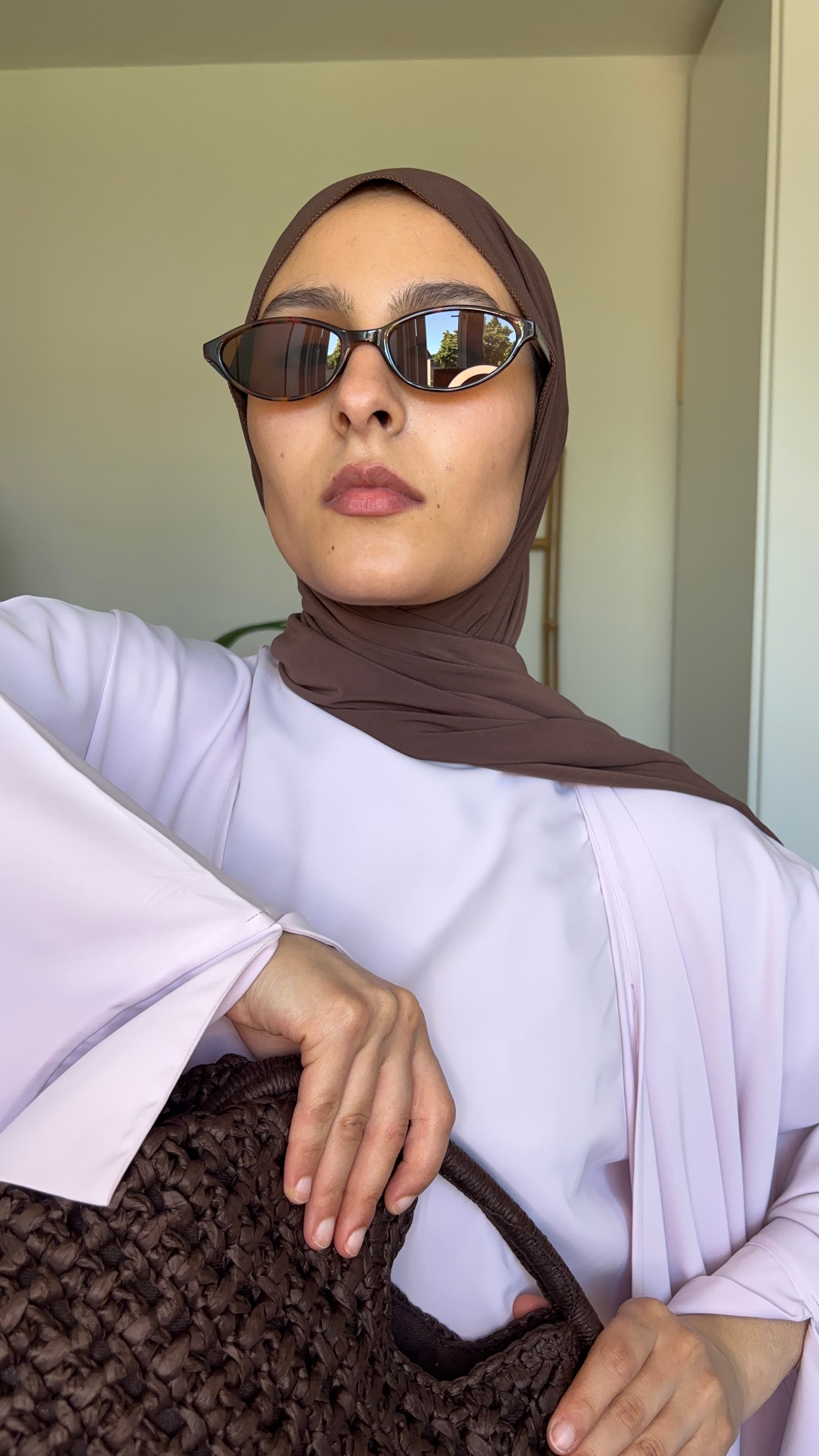 Blushy Lavender | 2 Piece Abaya