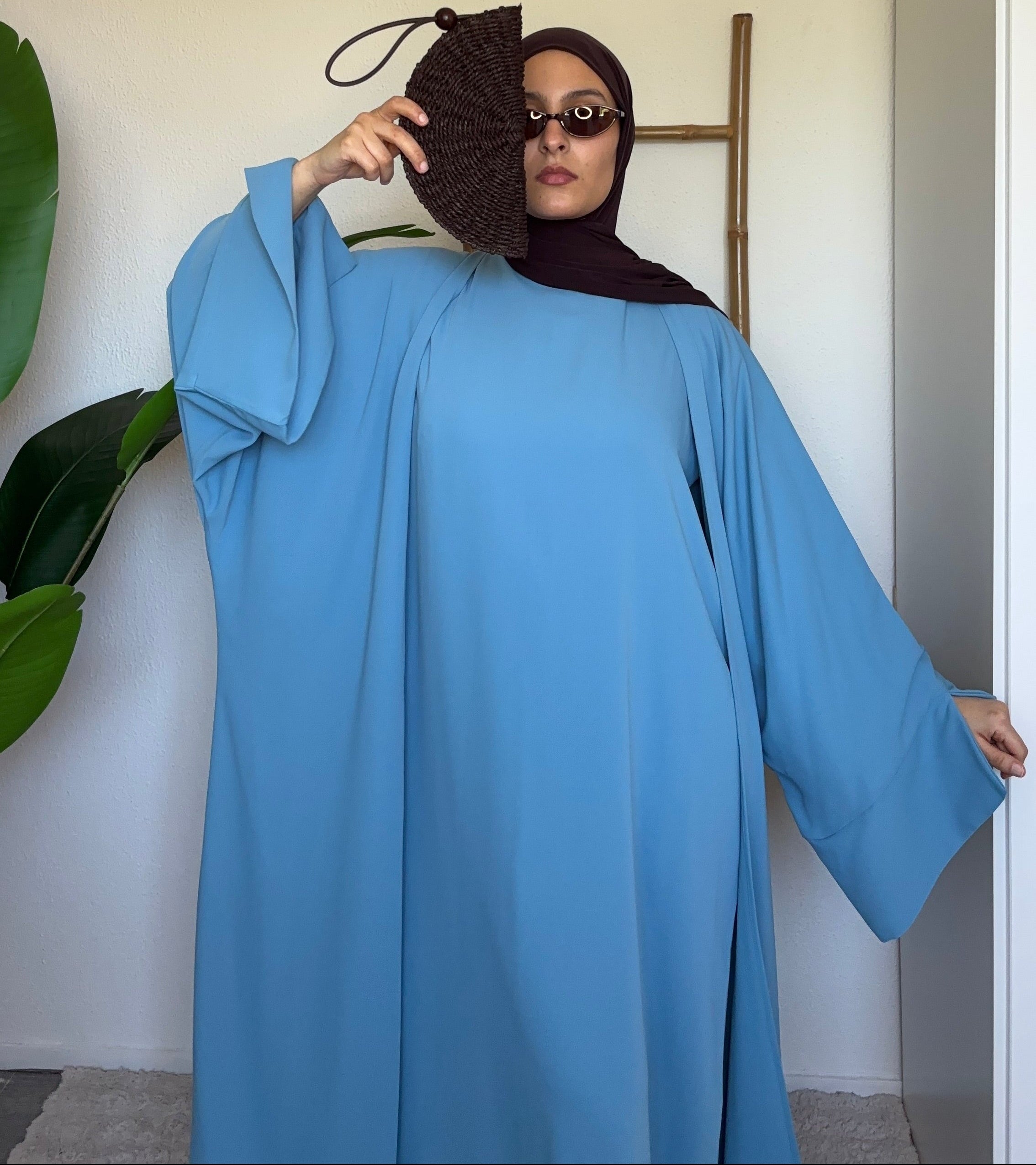 Blueee | 2 Piece Abaya