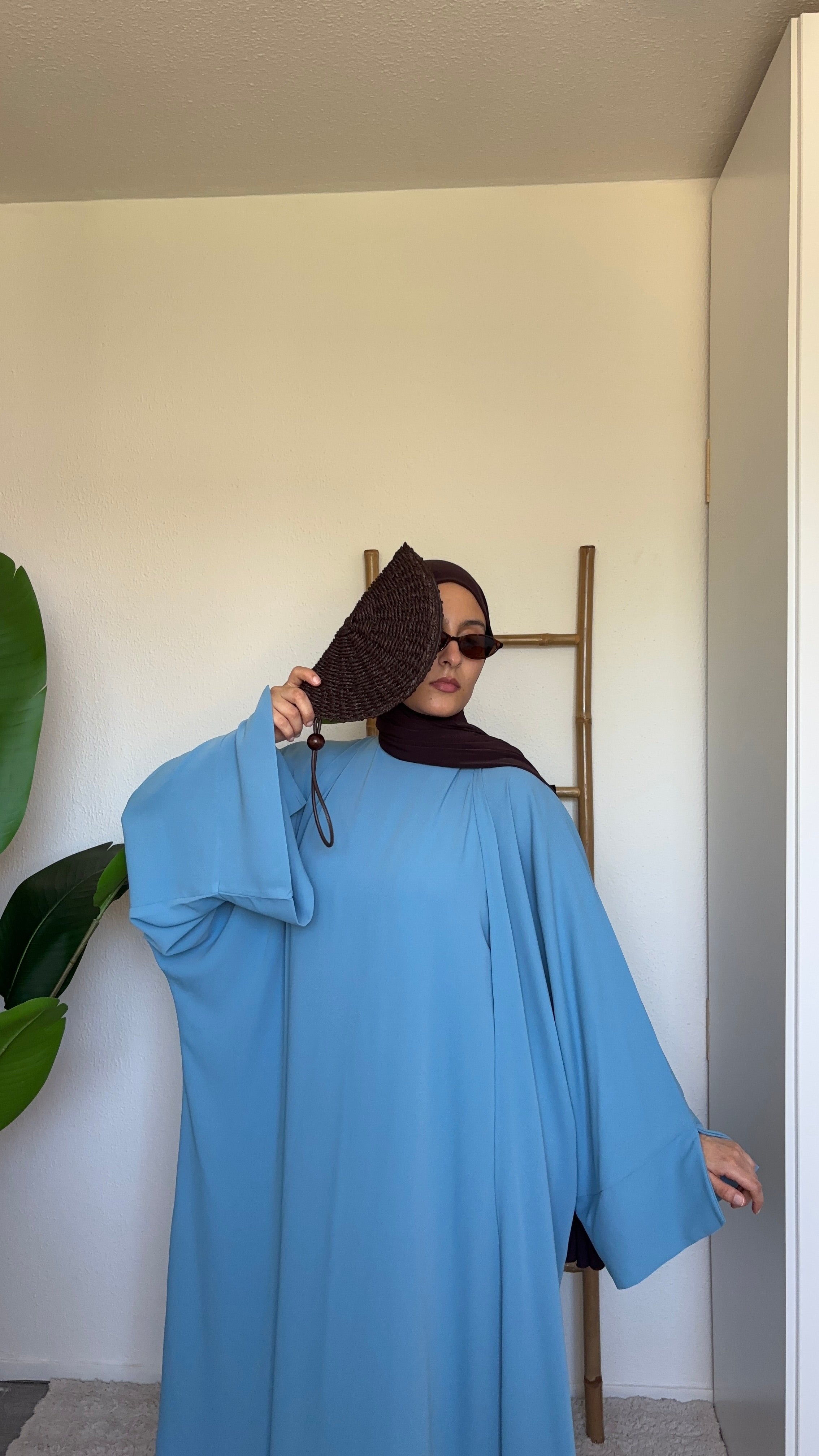Blueee | 2 Piece Abaya