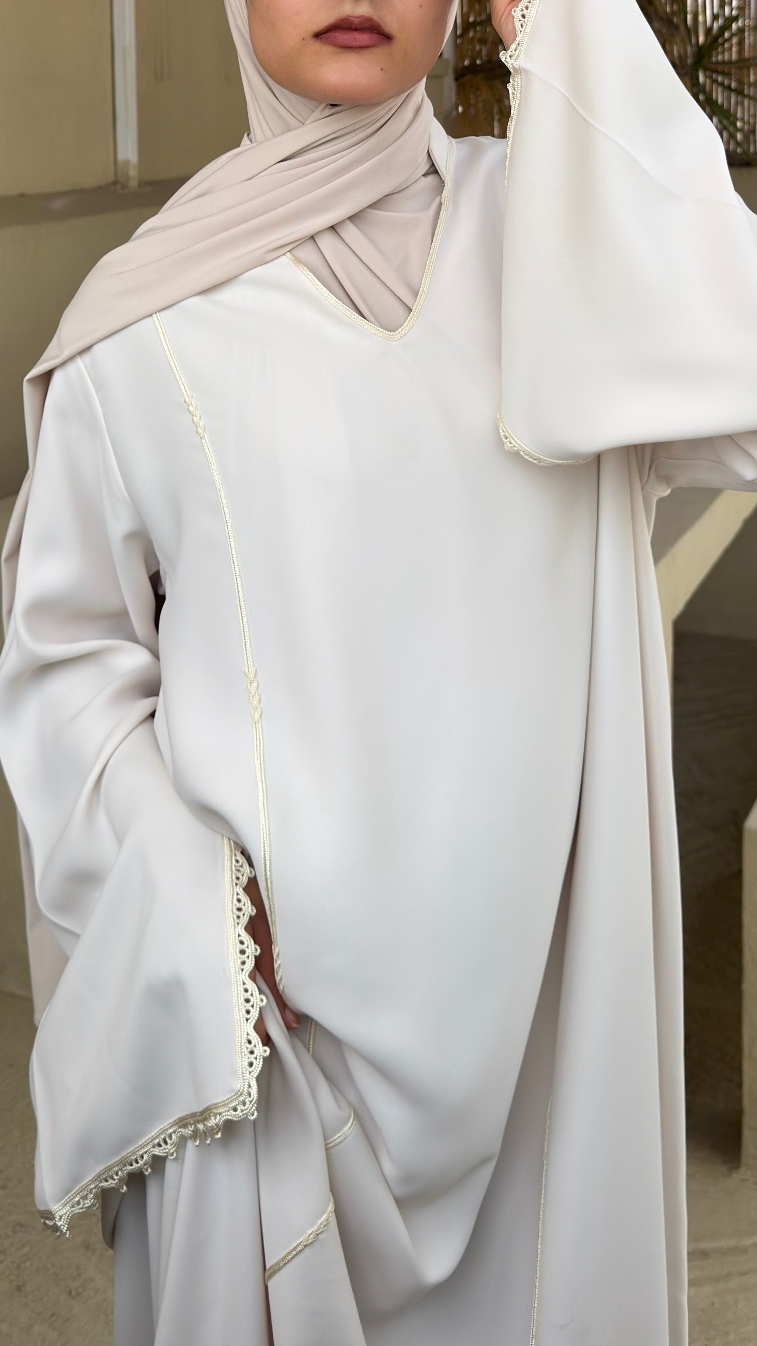 White | Oversized Dress