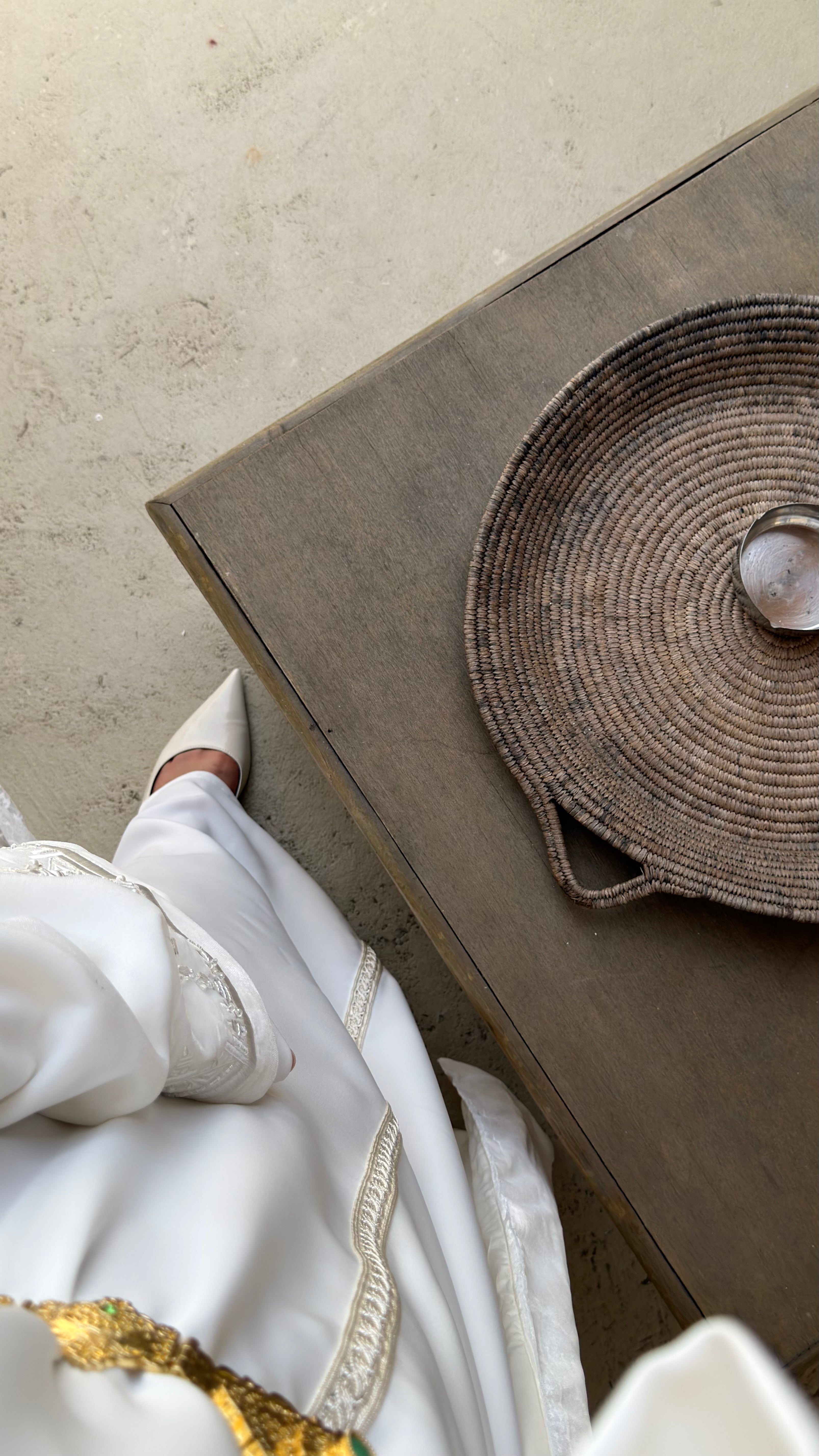 Off - White | Evening | Abaya + Caftan