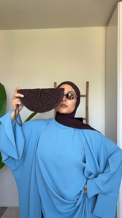 Blueee | 2 Piece Abaya
