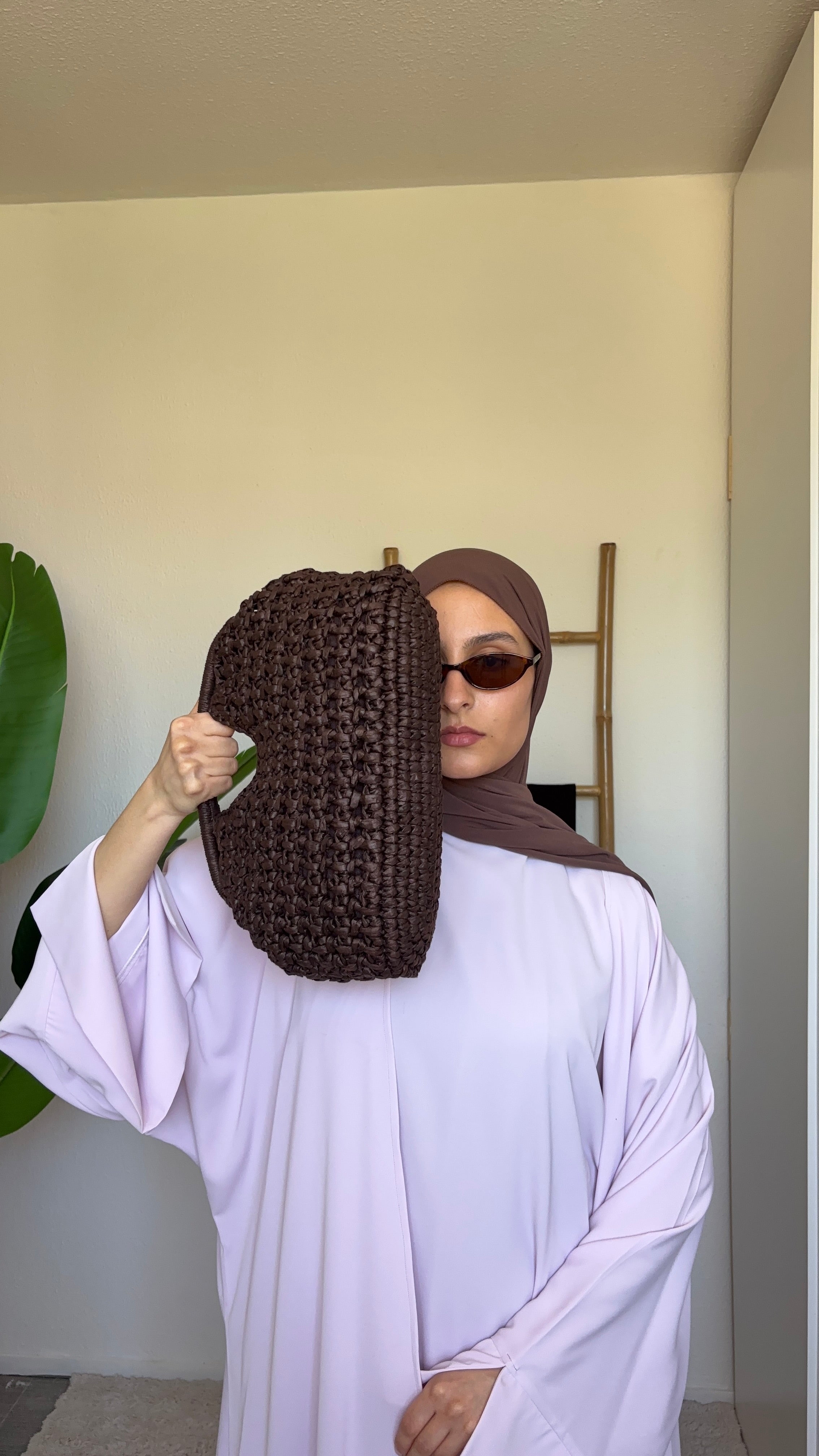 Blushy Lavender | 2 Piece Abaya