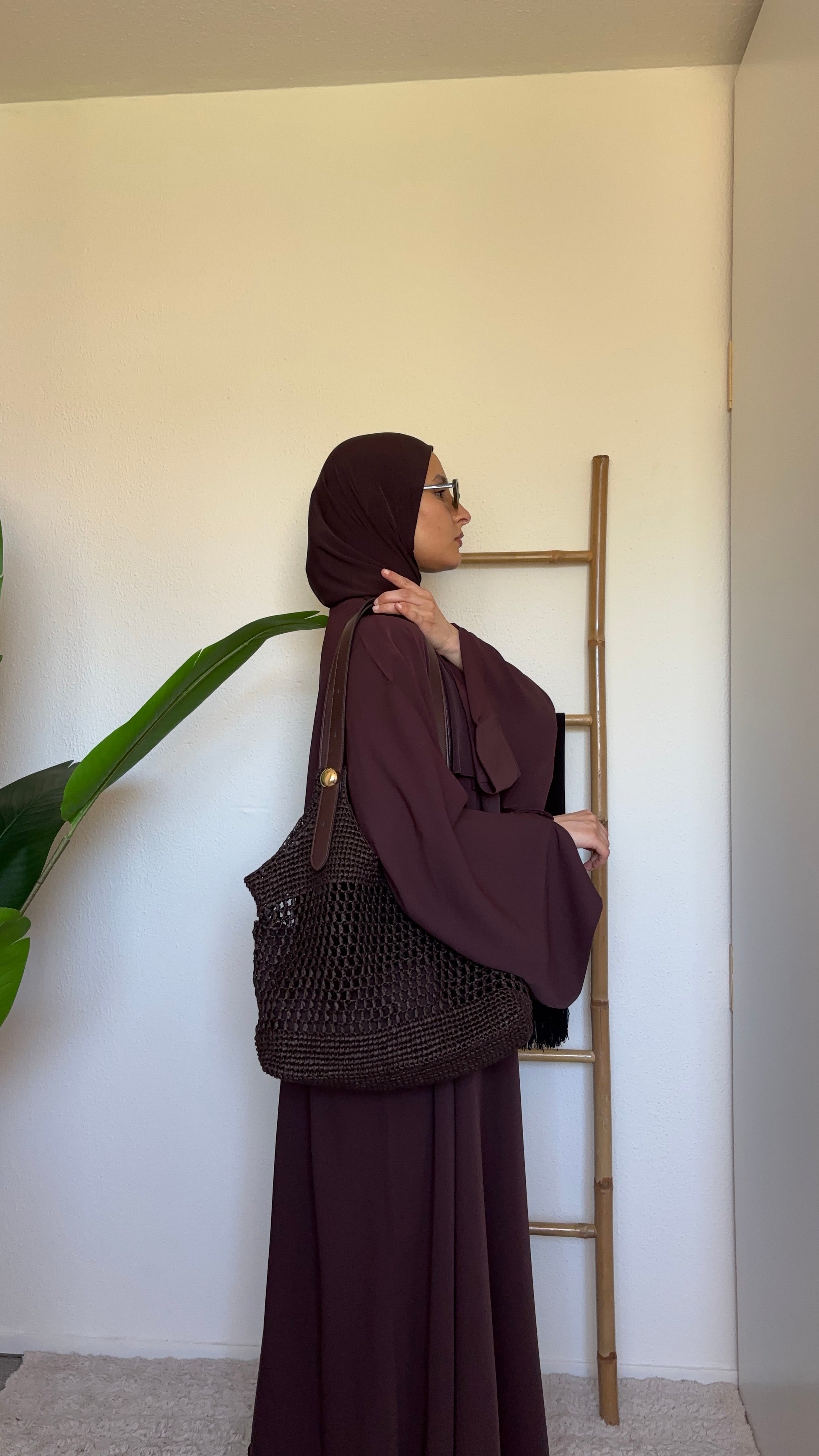 Chocolateee | 2 Piece Abaya