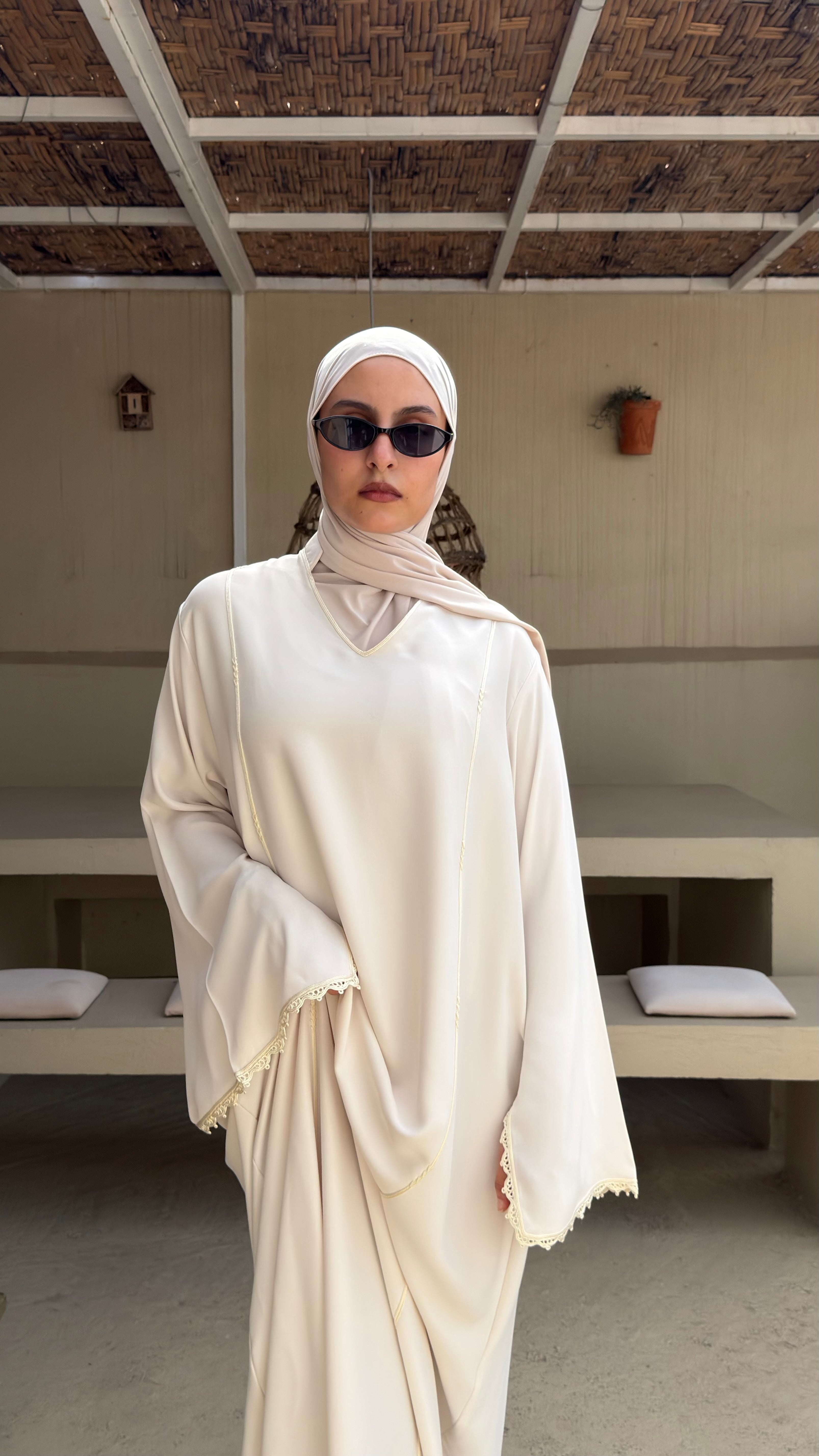 White | Oversized Dress