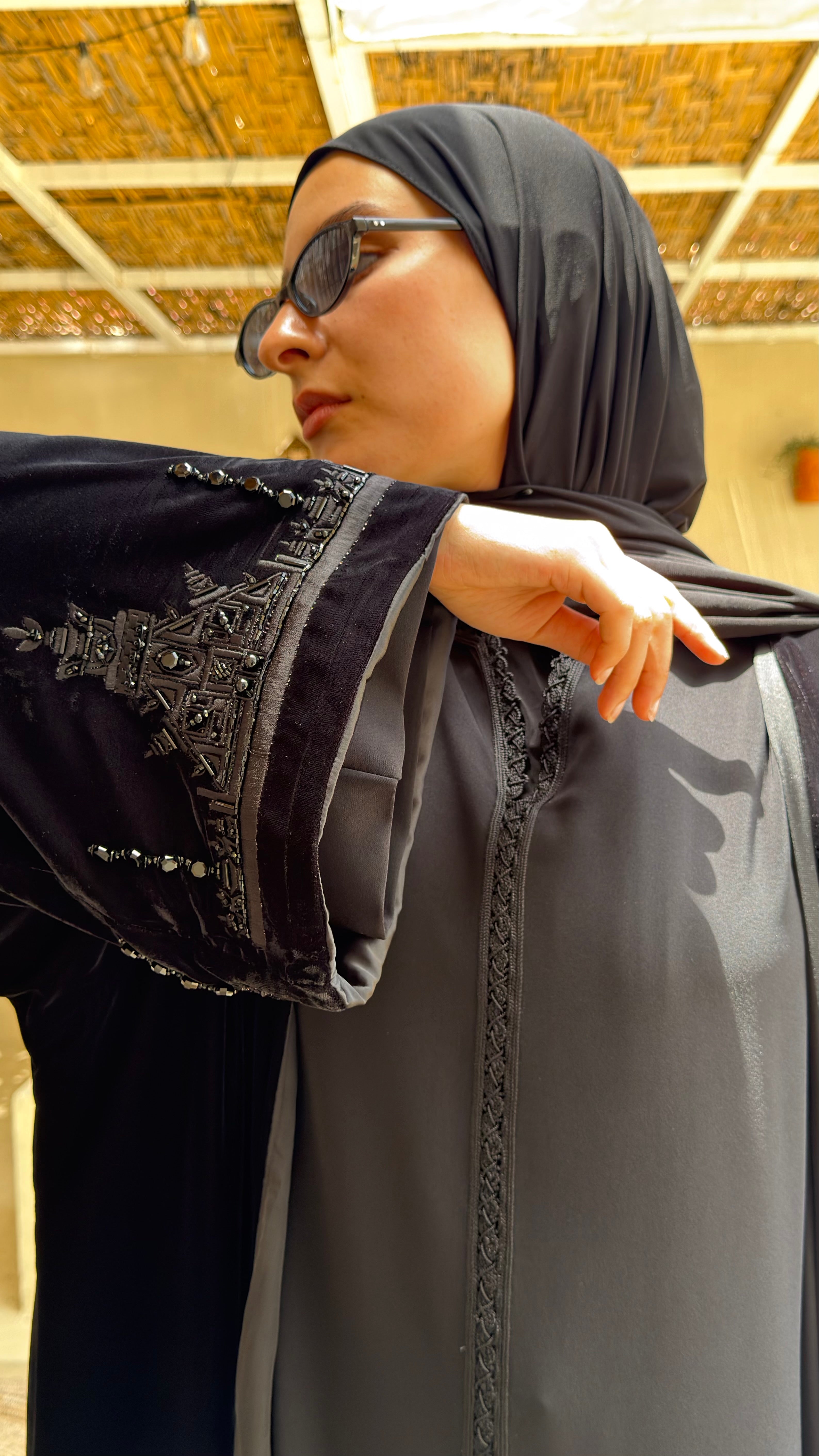Black | Evening | Abaya + Caftan