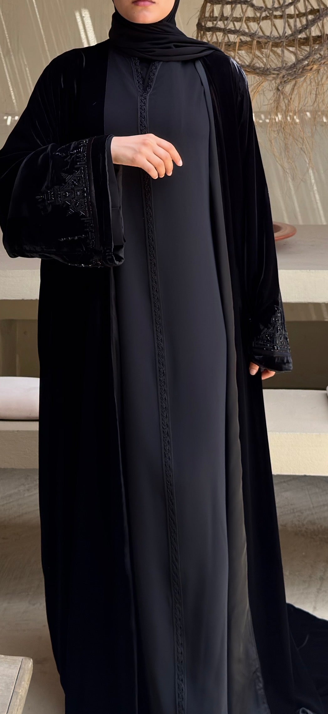 Black | Evening | Abaya + Caftan