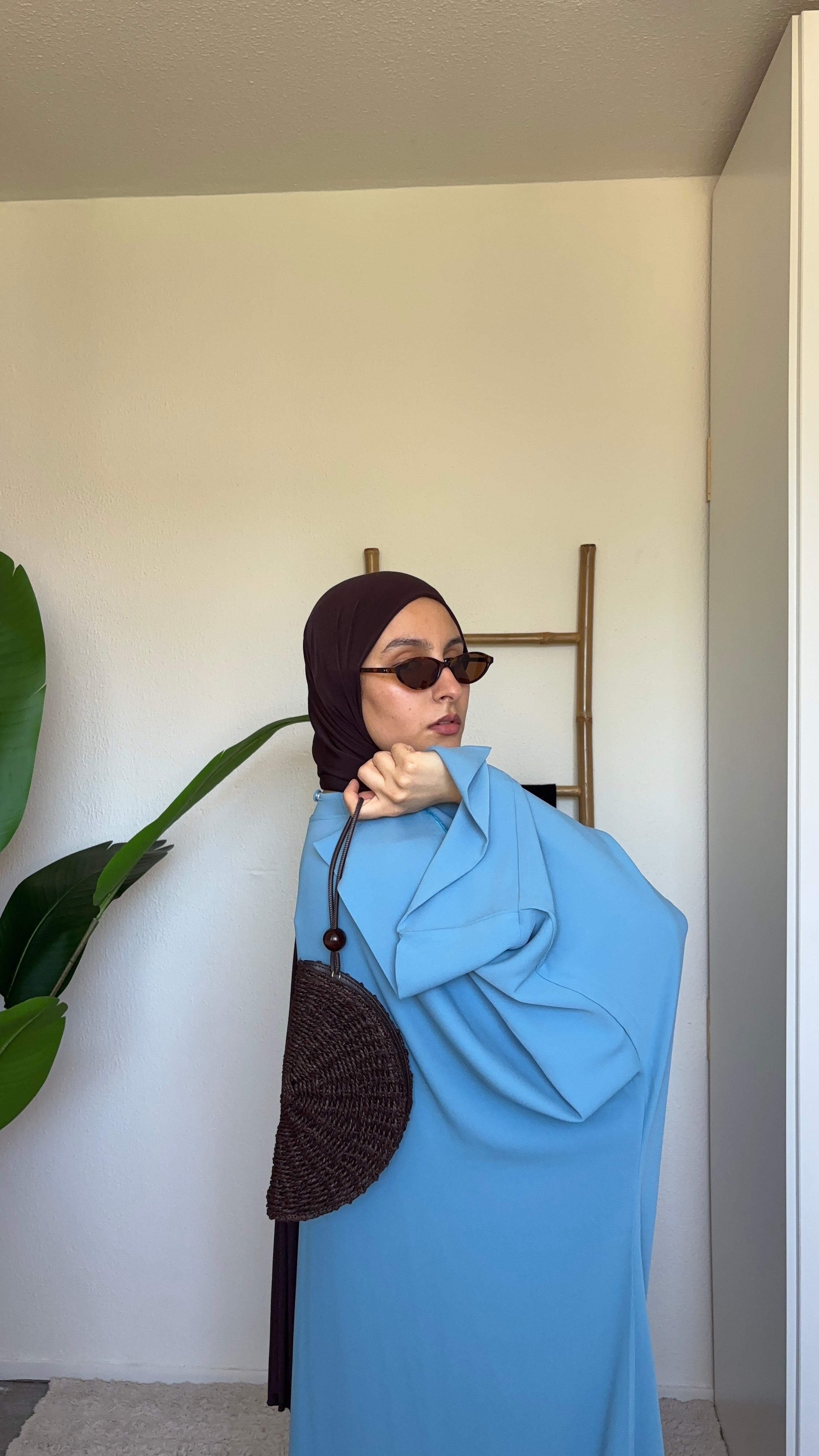 Blueee | 2 Piece Abaya