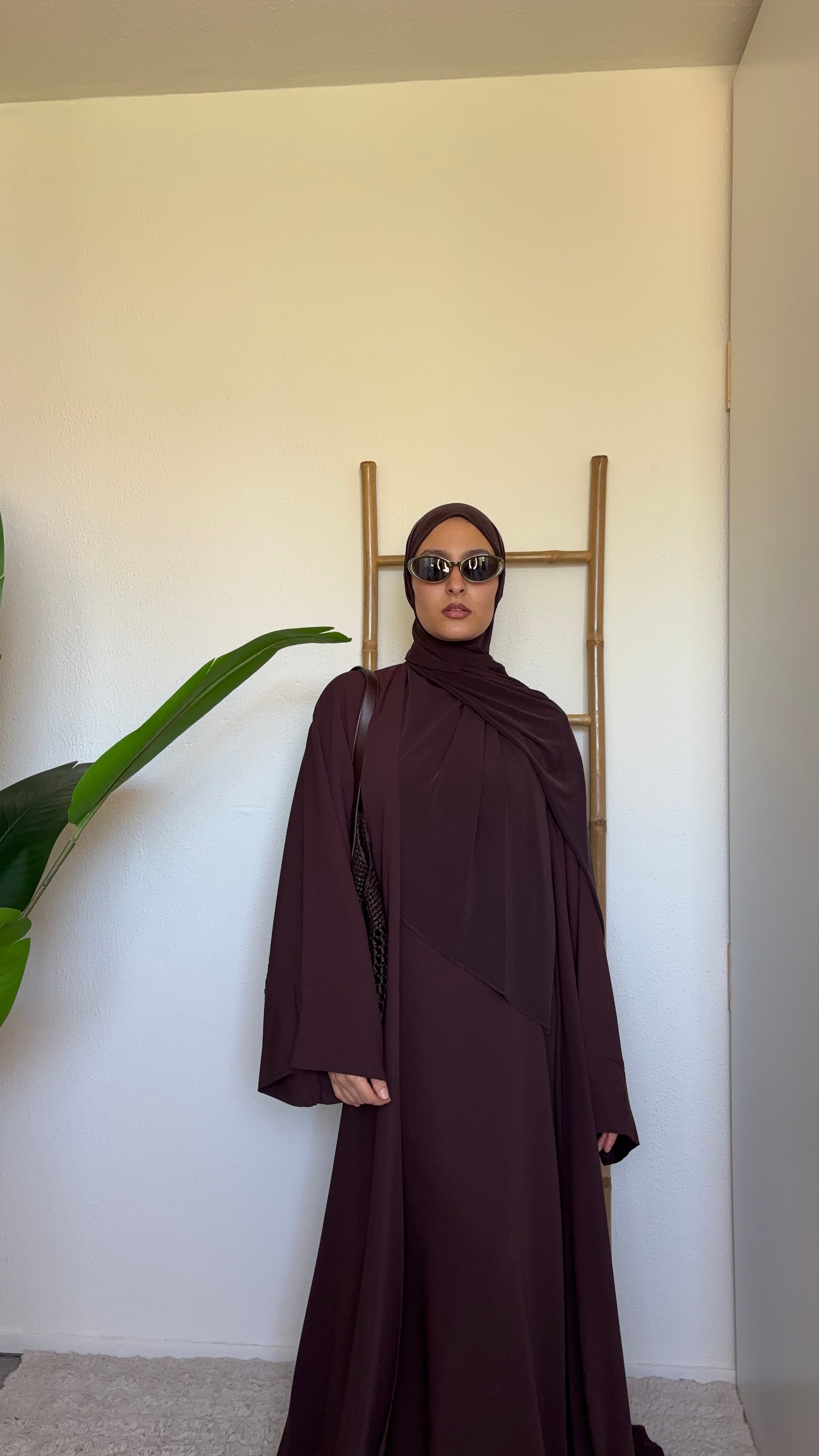 Chocolateee | 2 Piece Abaya