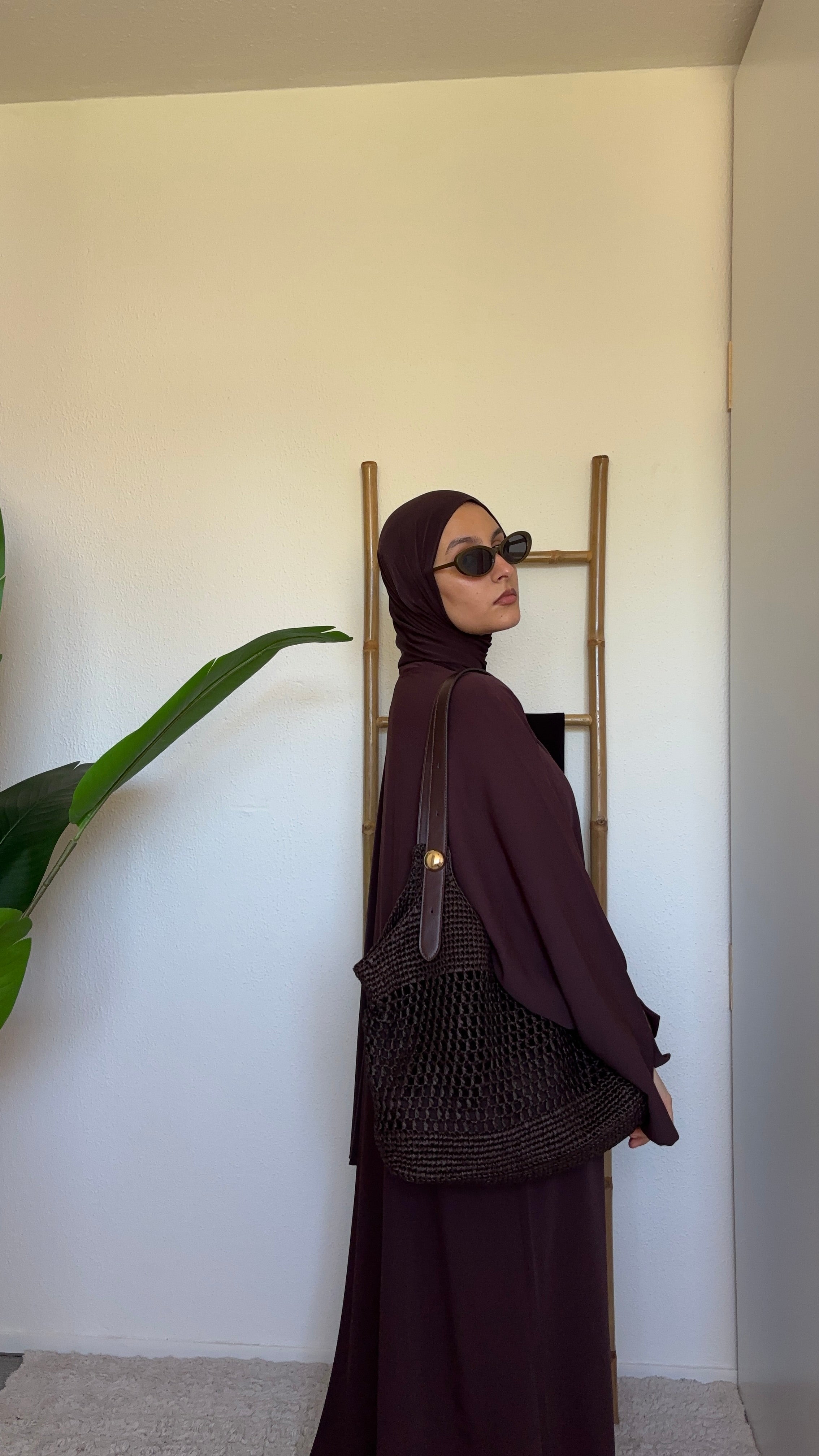 Chocolateee | 2 Piece Abaya