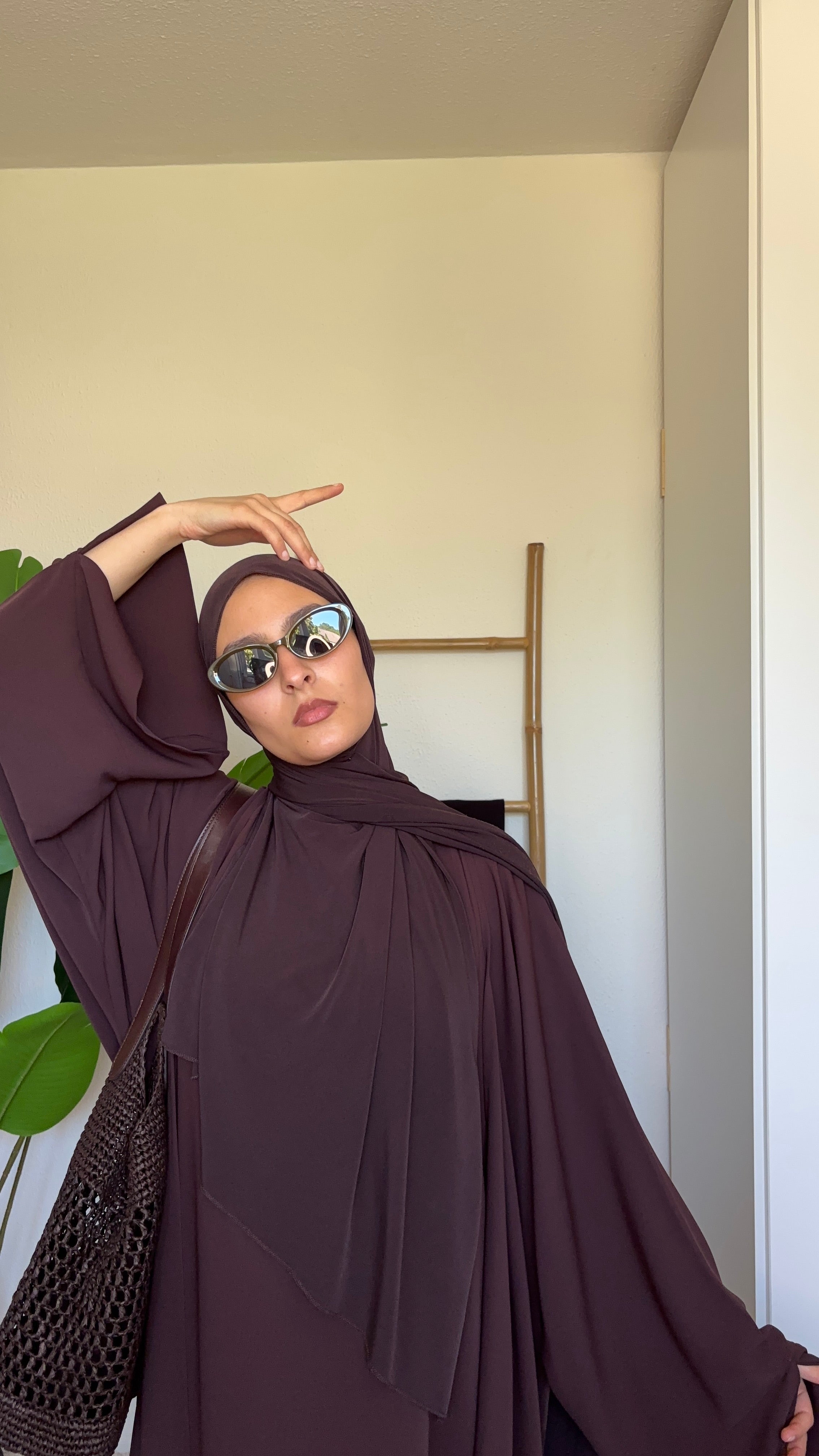 Chocolateee | 2 Piece Abaya