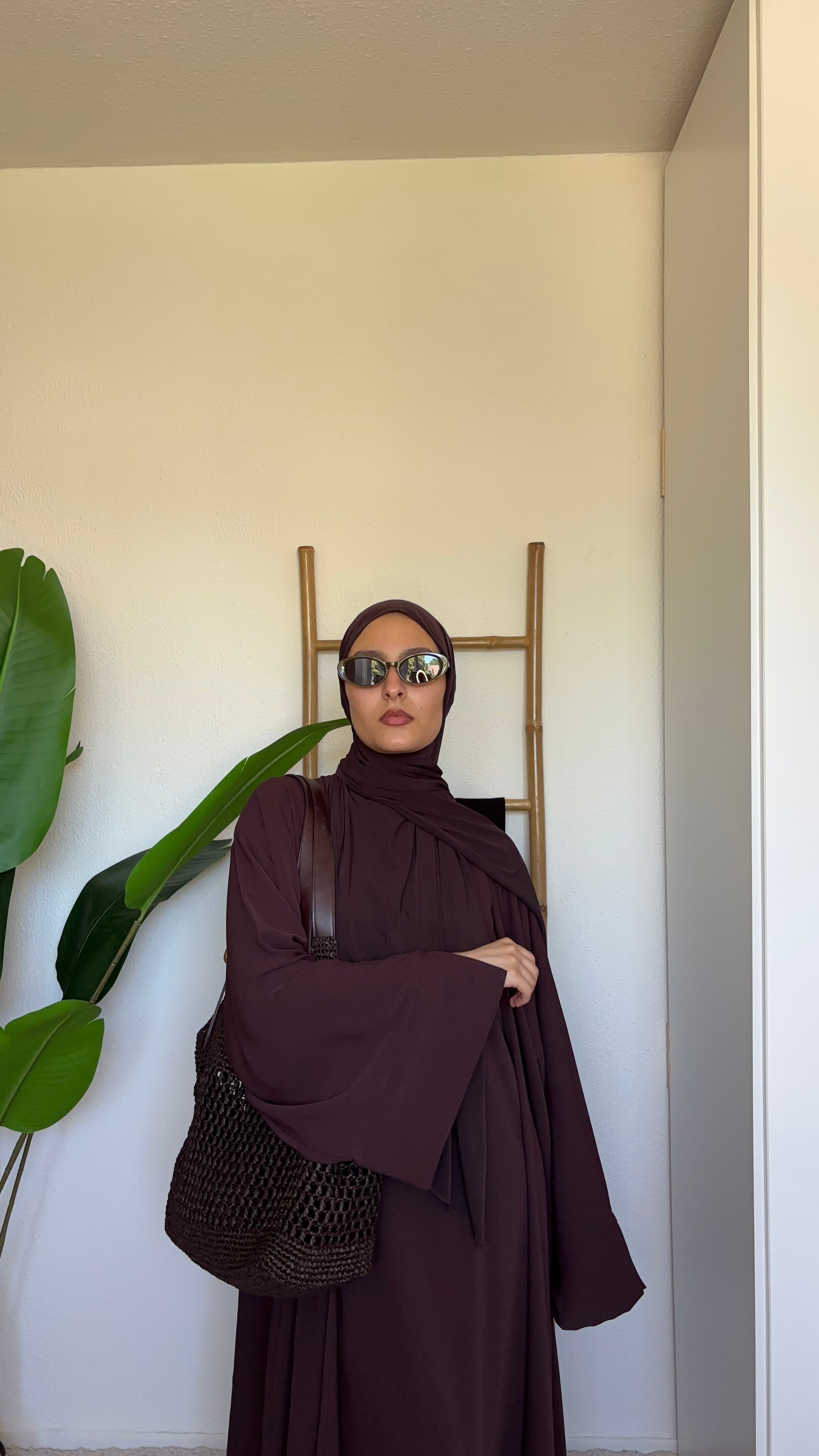 Chocolateee | 2 Piece Abaya