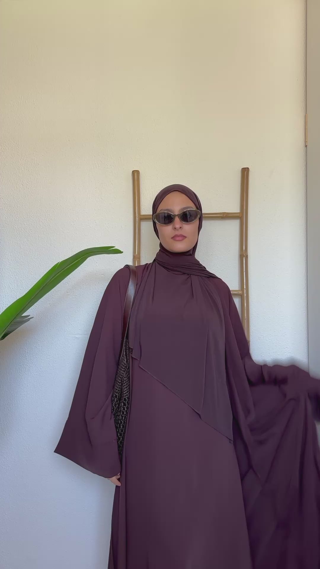 Chocolateee | 2 Piece Abaya
